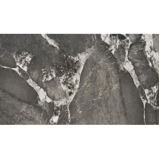 FELIX rozkládací stůl, deska - šedý mramor, nohy - černé (2p=1ks)