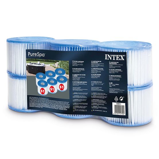 Filtry S1 komplet 6 ks sada Pure SPA INTEX 29011