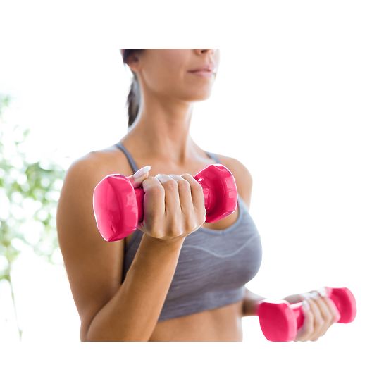 Fitness činky sada činek závaží 2x 0,5 kg