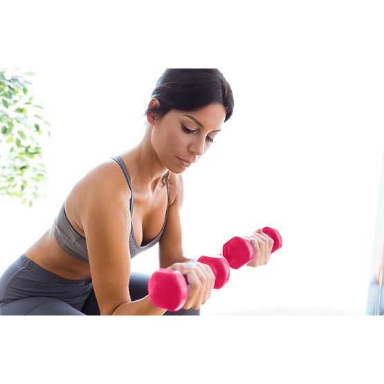 Fitness činky sada činek závaží 2x 0,5 kg