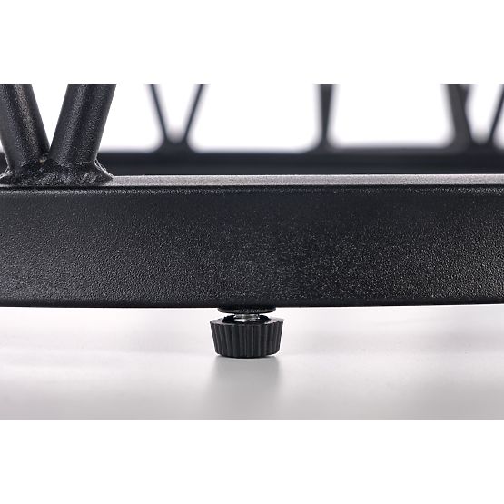 FORMOSA sada 2 lavic, bílý mramor / černá 