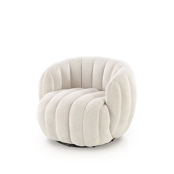 FRASER krémové relaxační křeslo (1p=1ks)