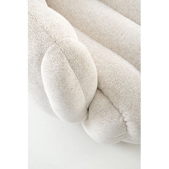 FRASER krémové relaxační křeslo (1p=1ks)