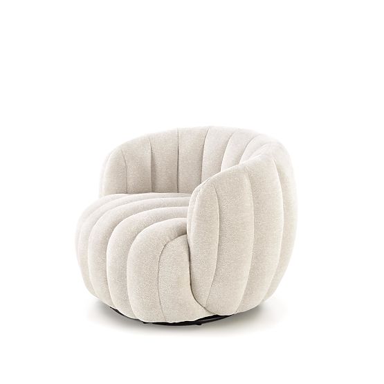 FRASER krémové relaxační křeslo (1p=1ks)