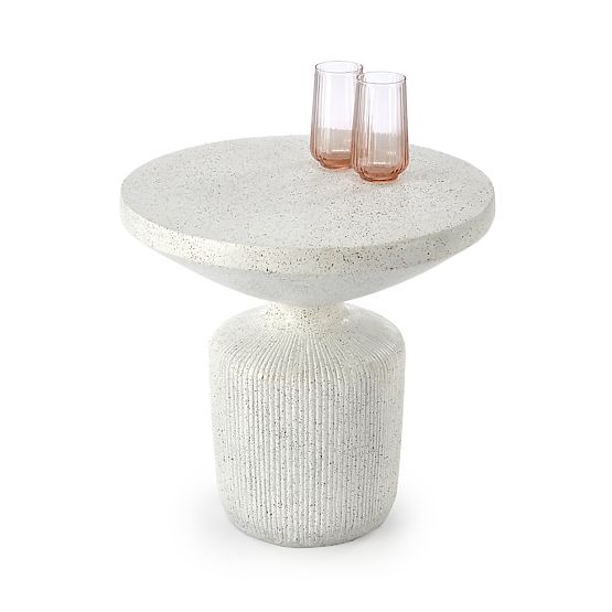 GIZA konferenční stolek kompozit - oxid hořečnatý, bílý (1p=1ks)