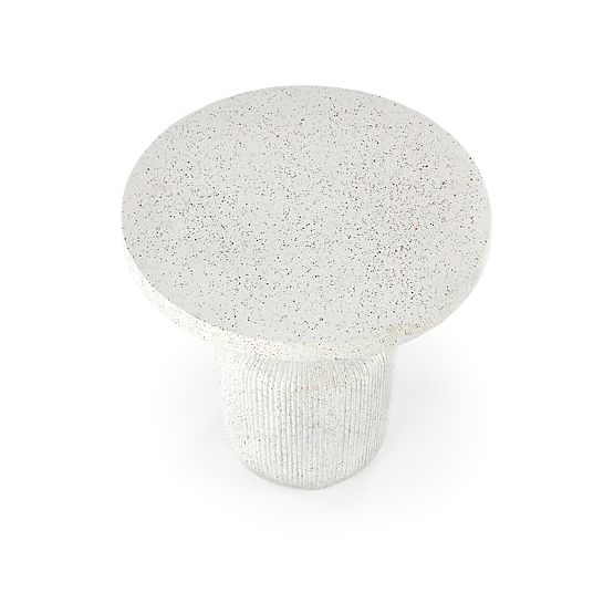 GIZA konferenční stolek kompozit - oxid hořečnatý, bílý 