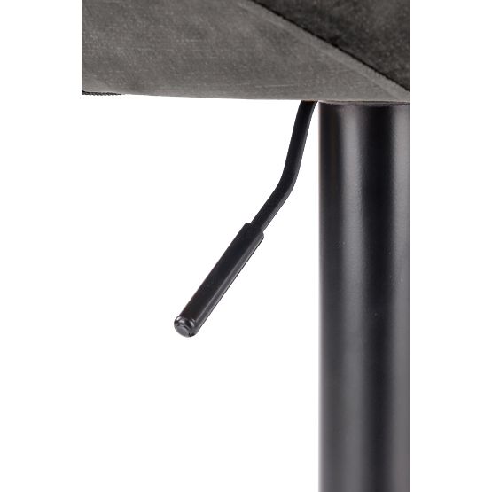 H102 šedá barová židle 