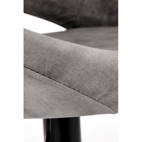 H102 šedá barová židle 