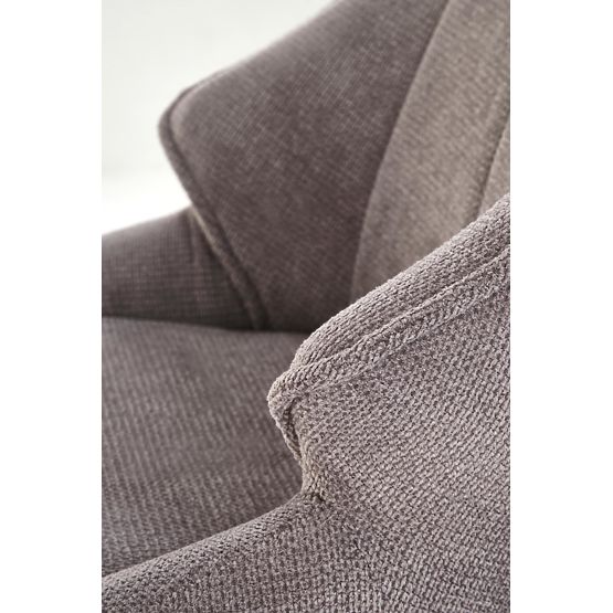 H122 barová židle nohy - černé, sedák - šedý 