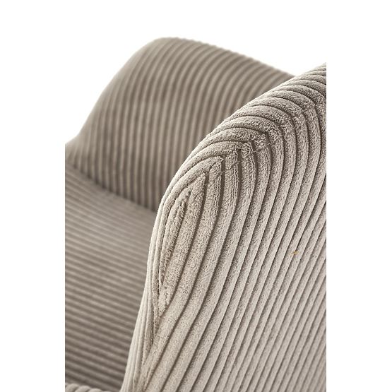 Houpací křeslo BELMIRO - šedý manšestr 