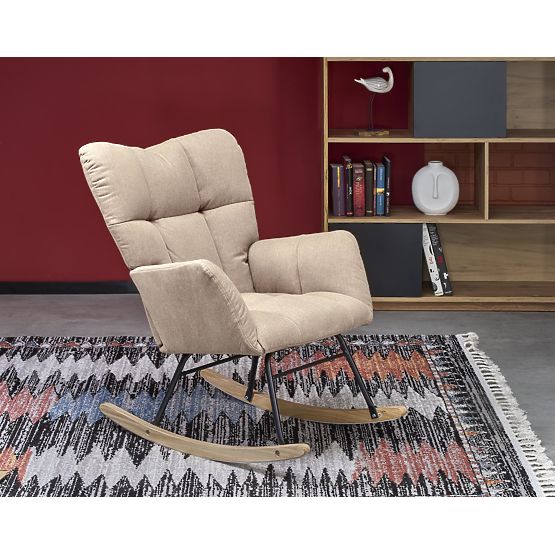 Houpací křeslo VASCO - béžové