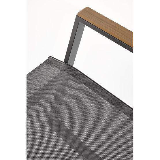 Houpací křeslo Zlatan - šedé