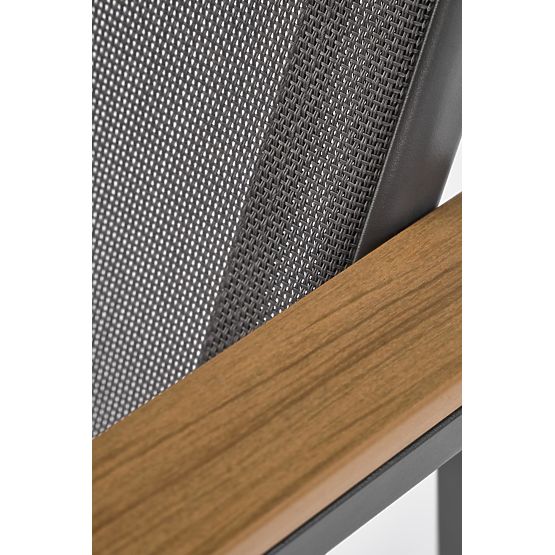 Houpací křeslo Zlatan - šedé