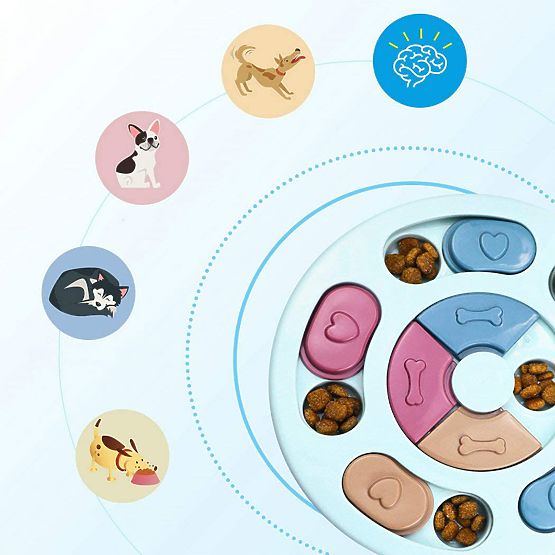 Hra Puzzle hračka pro psa a kočku Pluto mořská