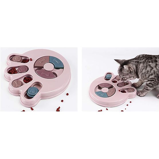 Hra Puzzle hračka pro psa kočku Brady růžová