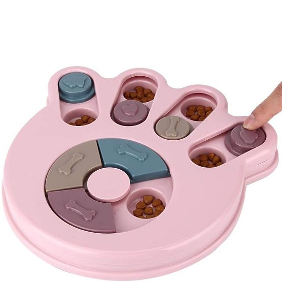 Hra Puzzle hračka pro psa kočku Brady růžová