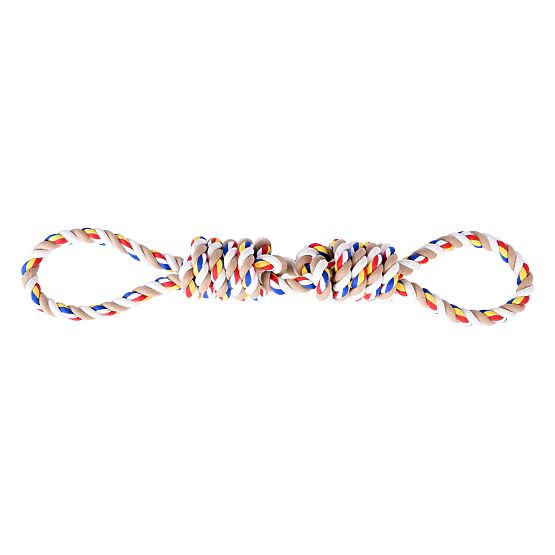 Hračka přetahovadlo s uzly WALLY 60 cm