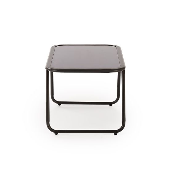 HUDSON, zahradní set (pohovka, 2x křeslo, stolek), šedá / hnědá (1p=1set)