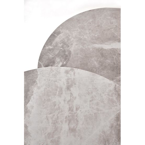 ITAKA sada 2 lavic, popelavý mramor / grafitový (1p=1ks)