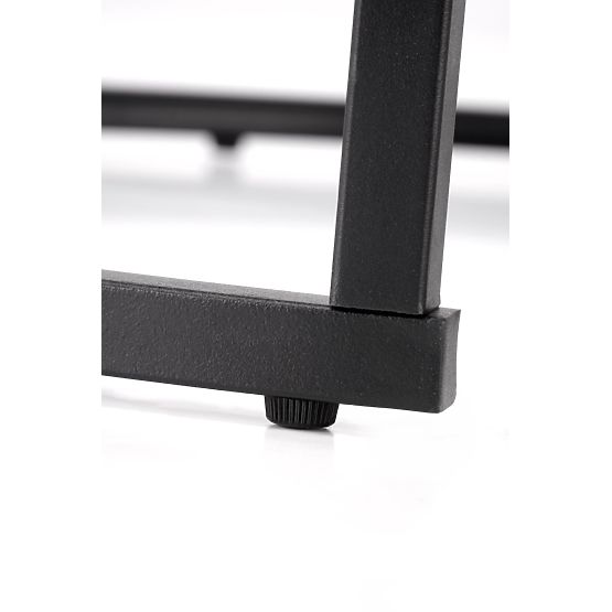 JAVA sada 2 lavic, černý mramor / černá (1p=1ks)