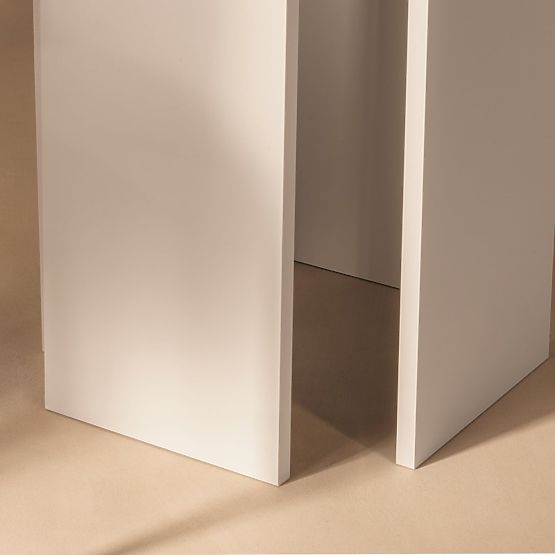 Jídelní stůl Gasper 100 cm, čtvercový, kašmírový