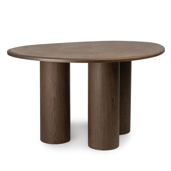 Jídelní stůl Vesper 140 cm, tmavý ořech