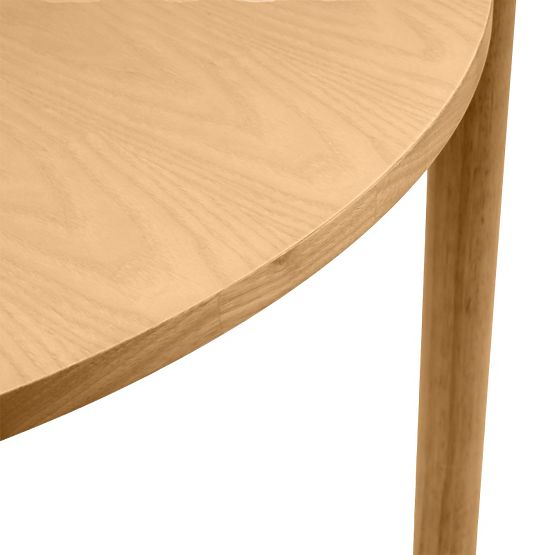 Jídelní stůl Yoko 110,5 cm, kulatý, přírodní