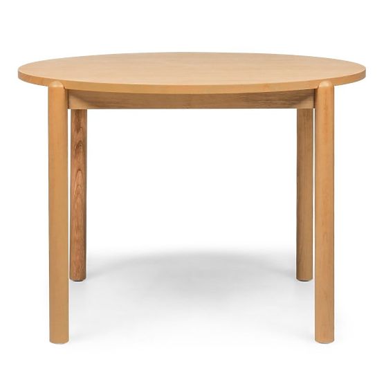 Jídelní stůl Yoko 110,5 cm, kulatý, přírodní