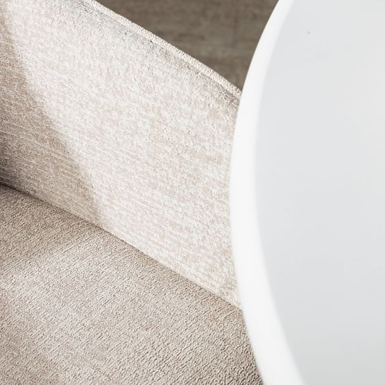 Jídelní židle Berisso, cappuccino/černé nohy