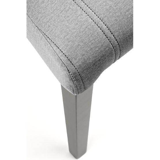 Jídelní židle DIEGO 2 - světle šedá/černá