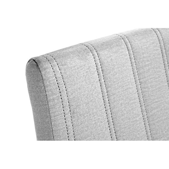 Jídelní židle DIEGO 2 - světle šedá/černá