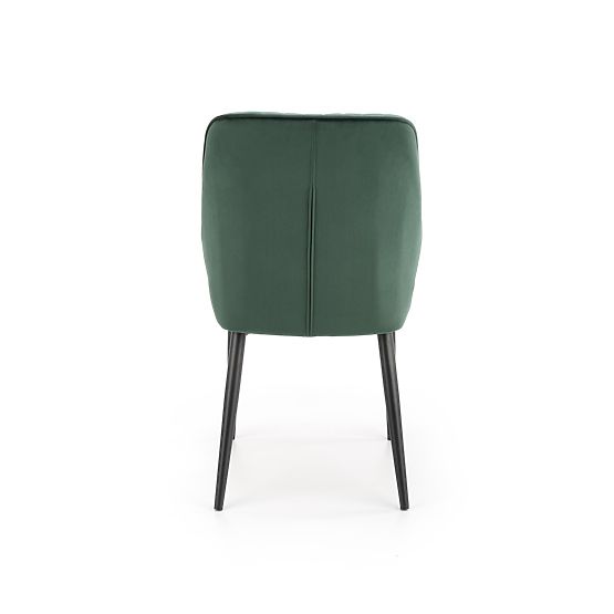 Jídelní židle K432 - tmavě zelená