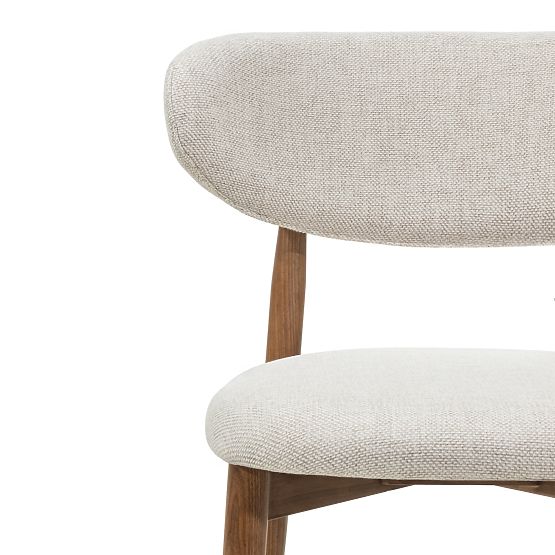 Jídelní židle Larnaca béžová/hnědá