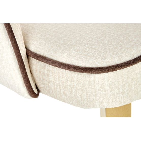 Jídelní židle MARINO - medový dub/krémová