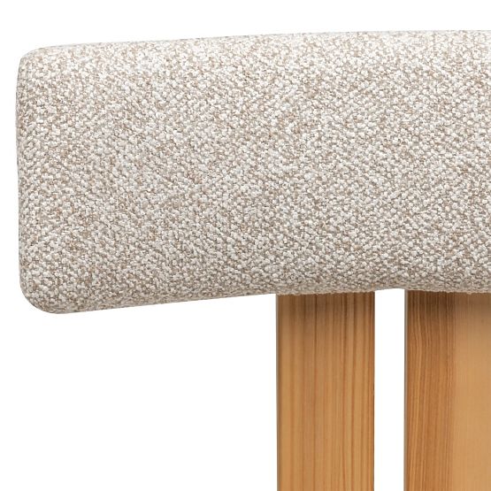 Jídelní židle Matteo, béžovo-krémová/přírodní