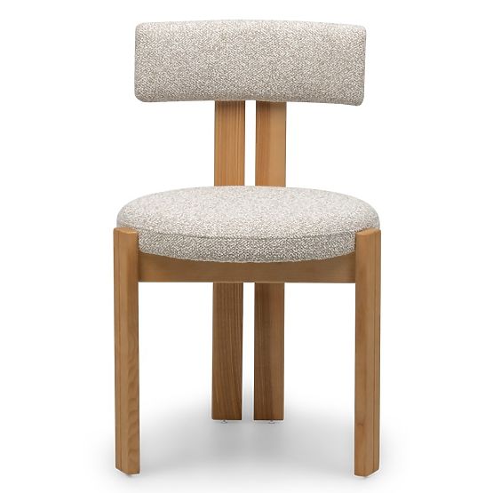 Jídelní židle Matteo, béžovo-krémová/přírodní