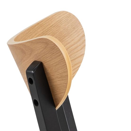 Jídelní židle Roxby černá/dub