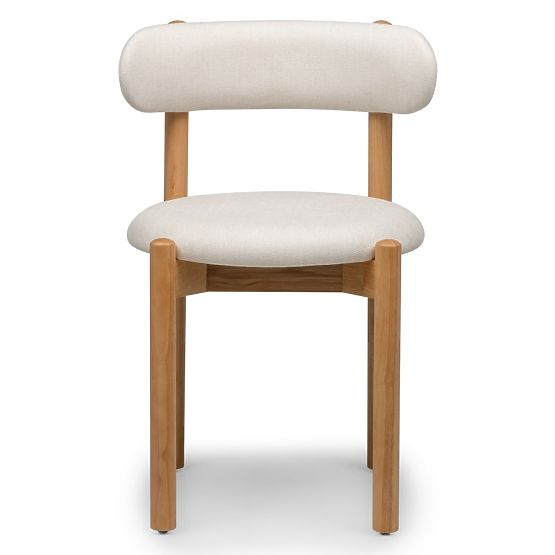 Jídelní židle Yoko, krémová/přírodní