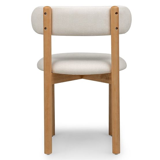 Jídelní židle Yoko, krémová/přírodní