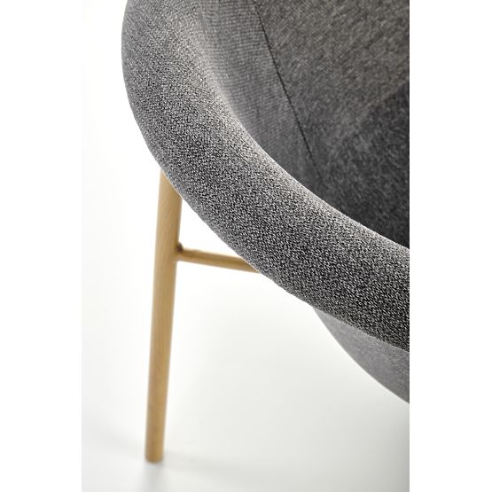 K489 židle šedá (1p=2ks)