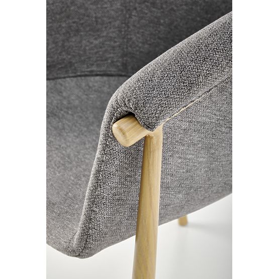 K489 židle šedá (1p=2ks)