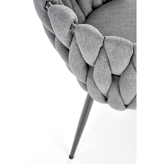 K516 židle šedá (1p=2ks)