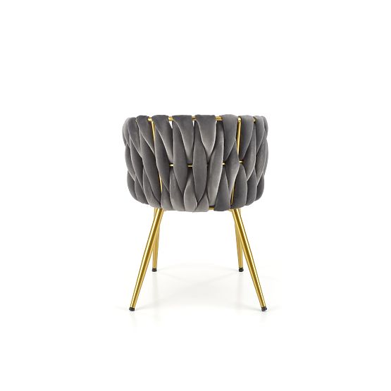 K517 židle šedá (1p=2ks)