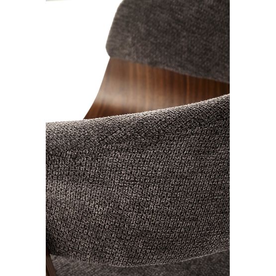 K545 židle šedá / ořechová (1p=1ks)