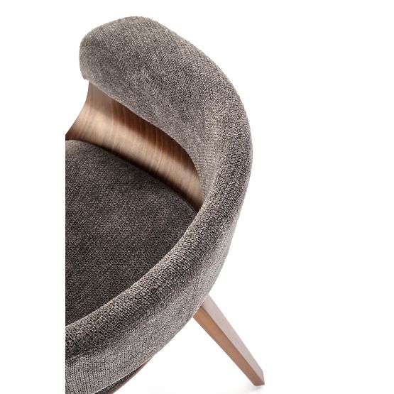 K545 židle šedá / ořechová (1p=1ks)