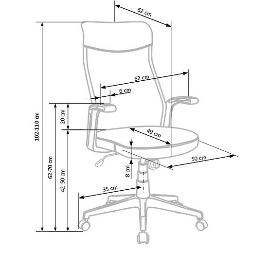 Kancelářská židle ARCTIC