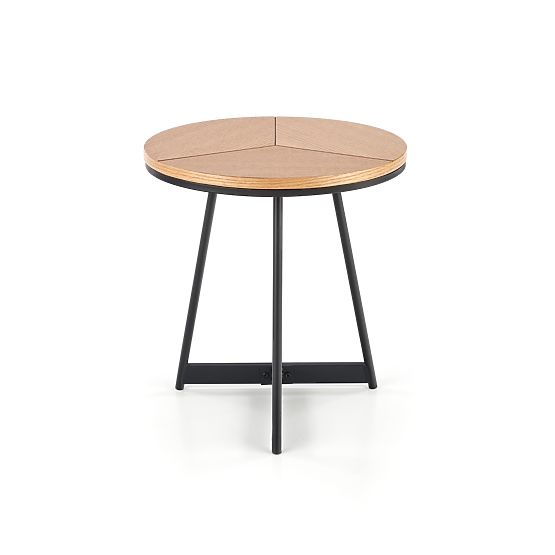 KARIDA-S konferenční stolek dub přírodní/černý (1p=1ks)