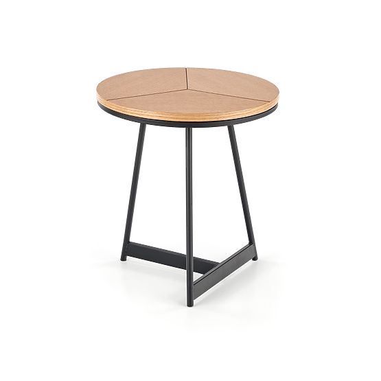 KARIDA-S konferenční stolek dub přírodní/černý (1p=1ks)