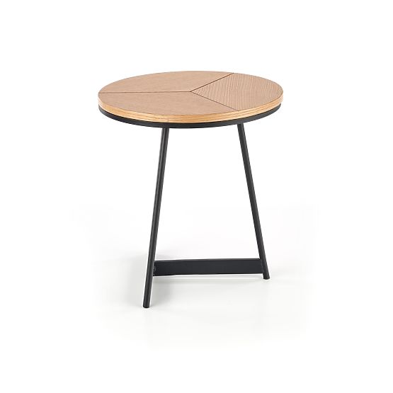 KARIDA-S konferenční stolek dub přírodní/černý (1p=1ks)