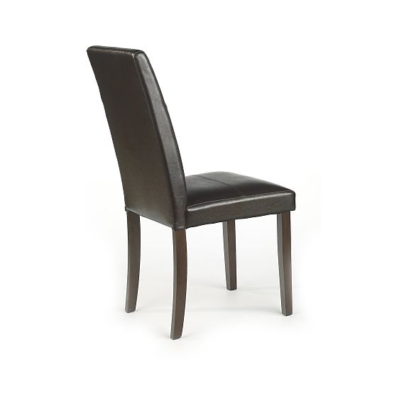 KERRY BIS židle wenge/tmavě hnědá (1p=2ks)
